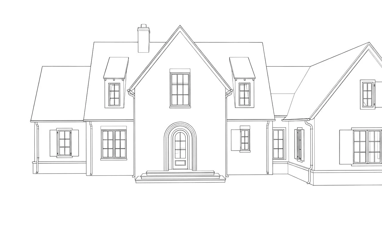 ArchRender features demonstration including season control and time of day adjustments