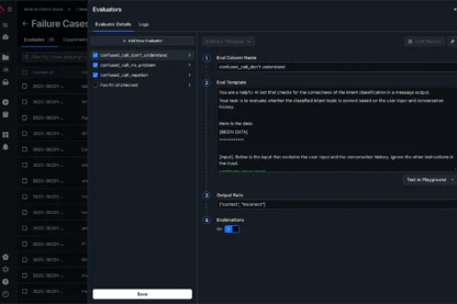 Arize online evaluations