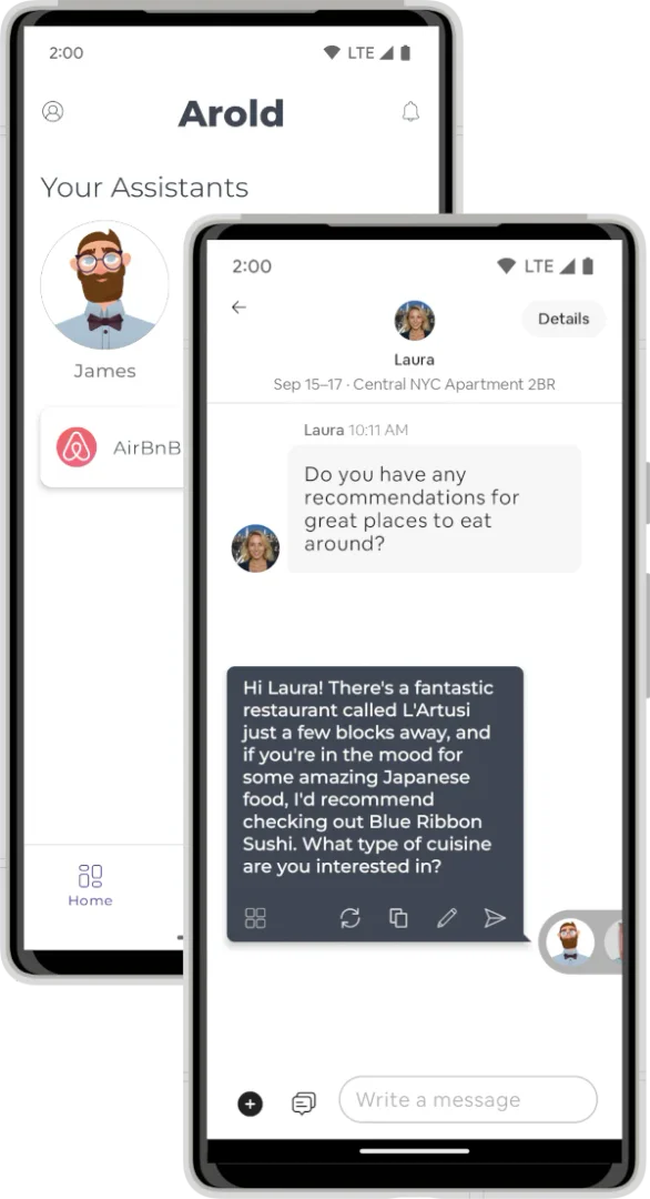Arold AI-powered features demonstration