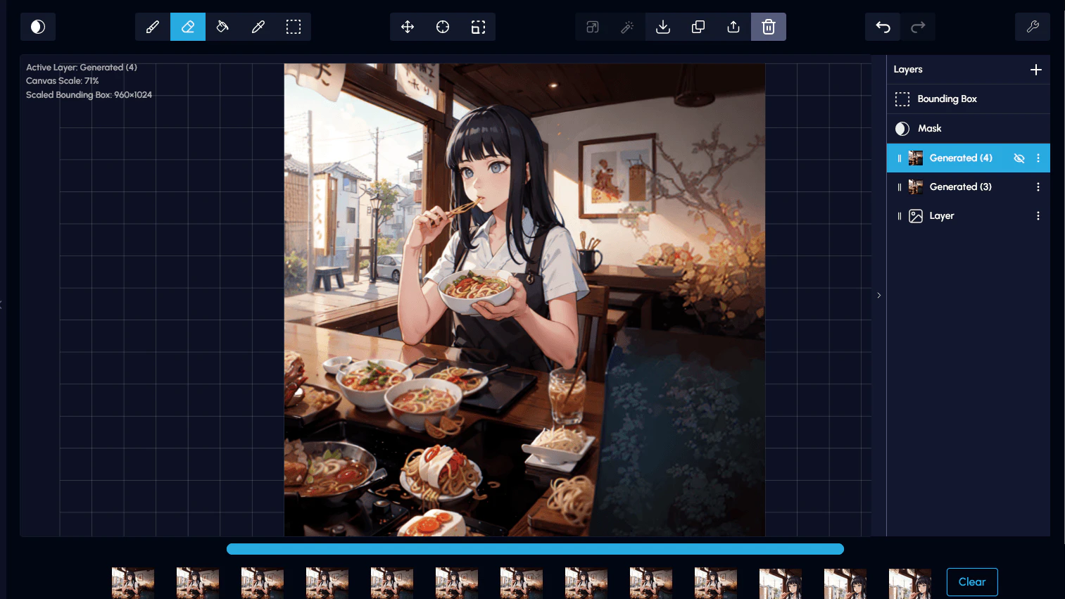 Artroomai product interface showcasing AI art generation