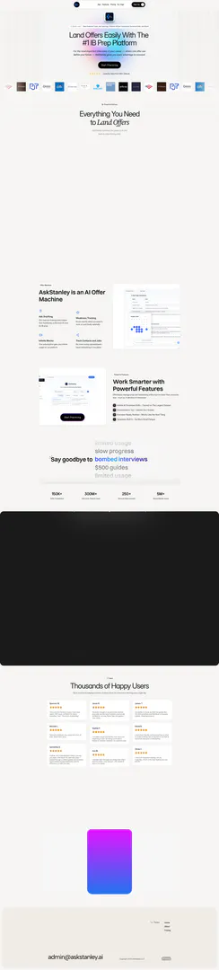 Askstanleyai screenshot