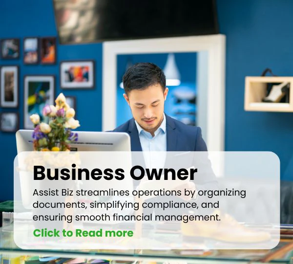 Assist user scenario for business owners