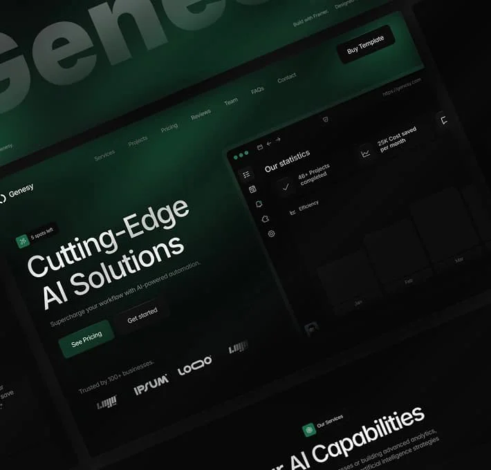Astrae high-quality templates demonstration