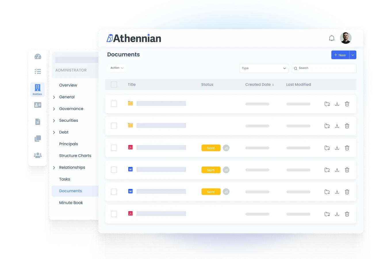 Athennian application scenario example