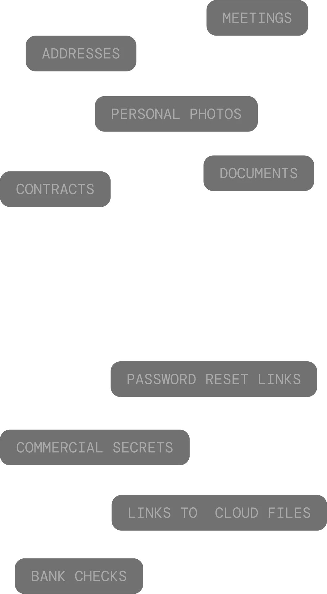 Atomic Mail user scenario for privacy-focused individuals