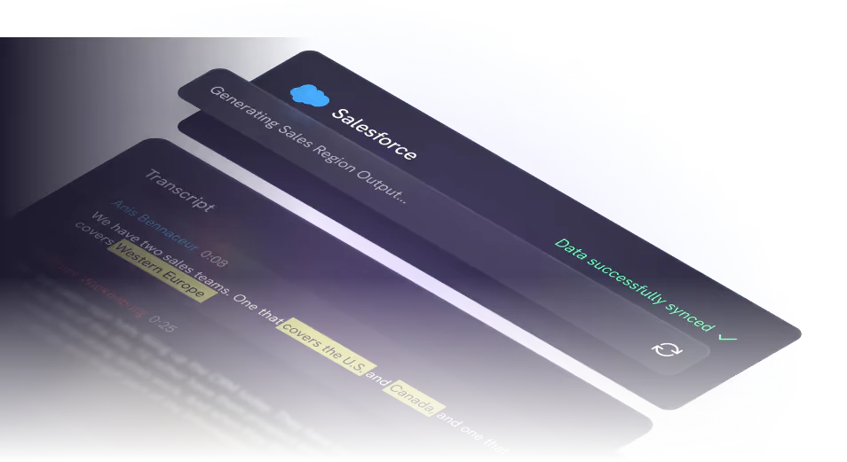 Attention use case example for CRM Auto-Update