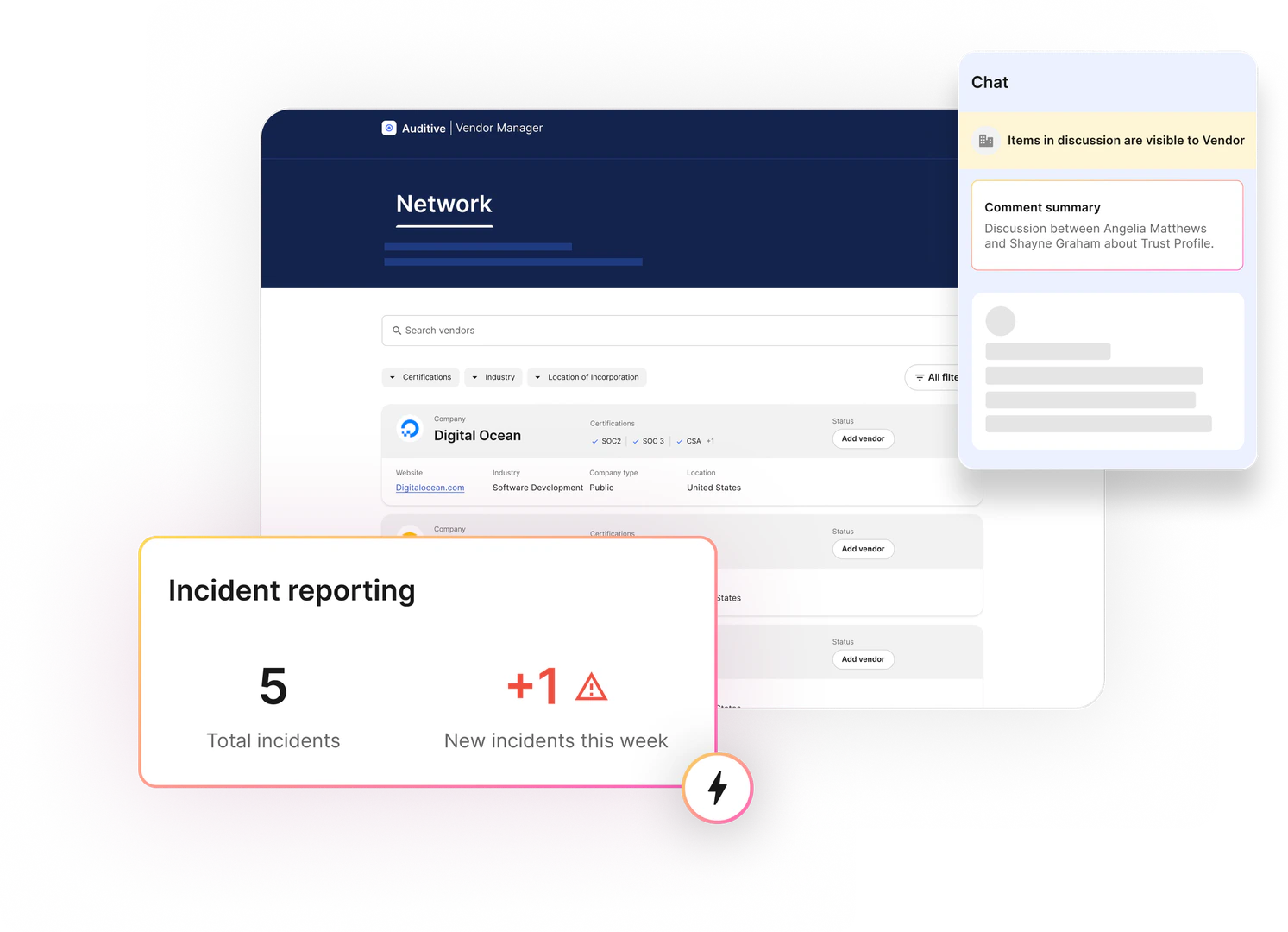 Auditive user scenario for enterprises