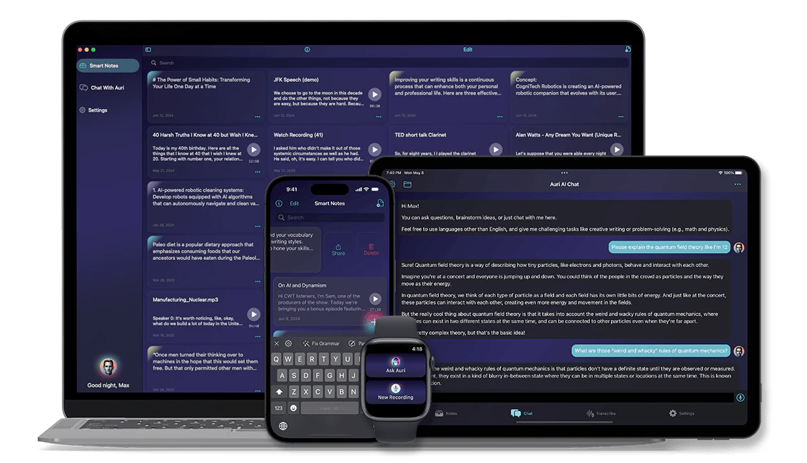 Auri AI use case example