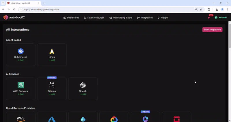 autobot integration feature demonstration