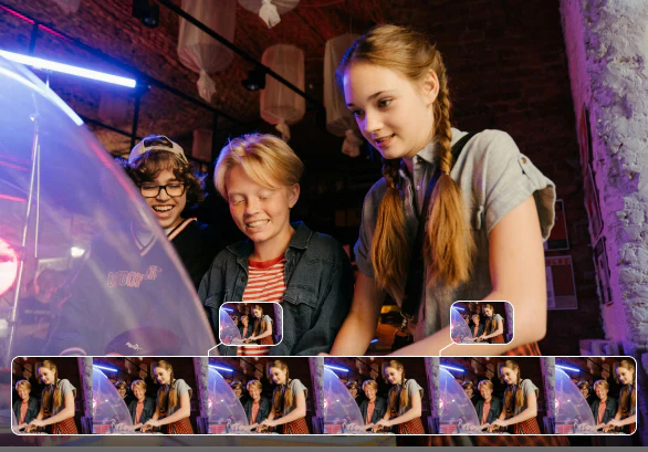 AVCLabs Video Enhancer AI frame interpolation feature