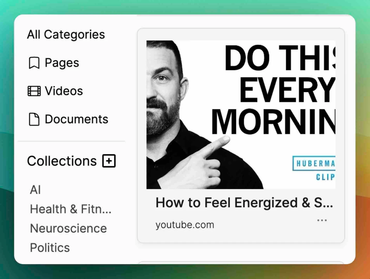 B7labs library organization feature