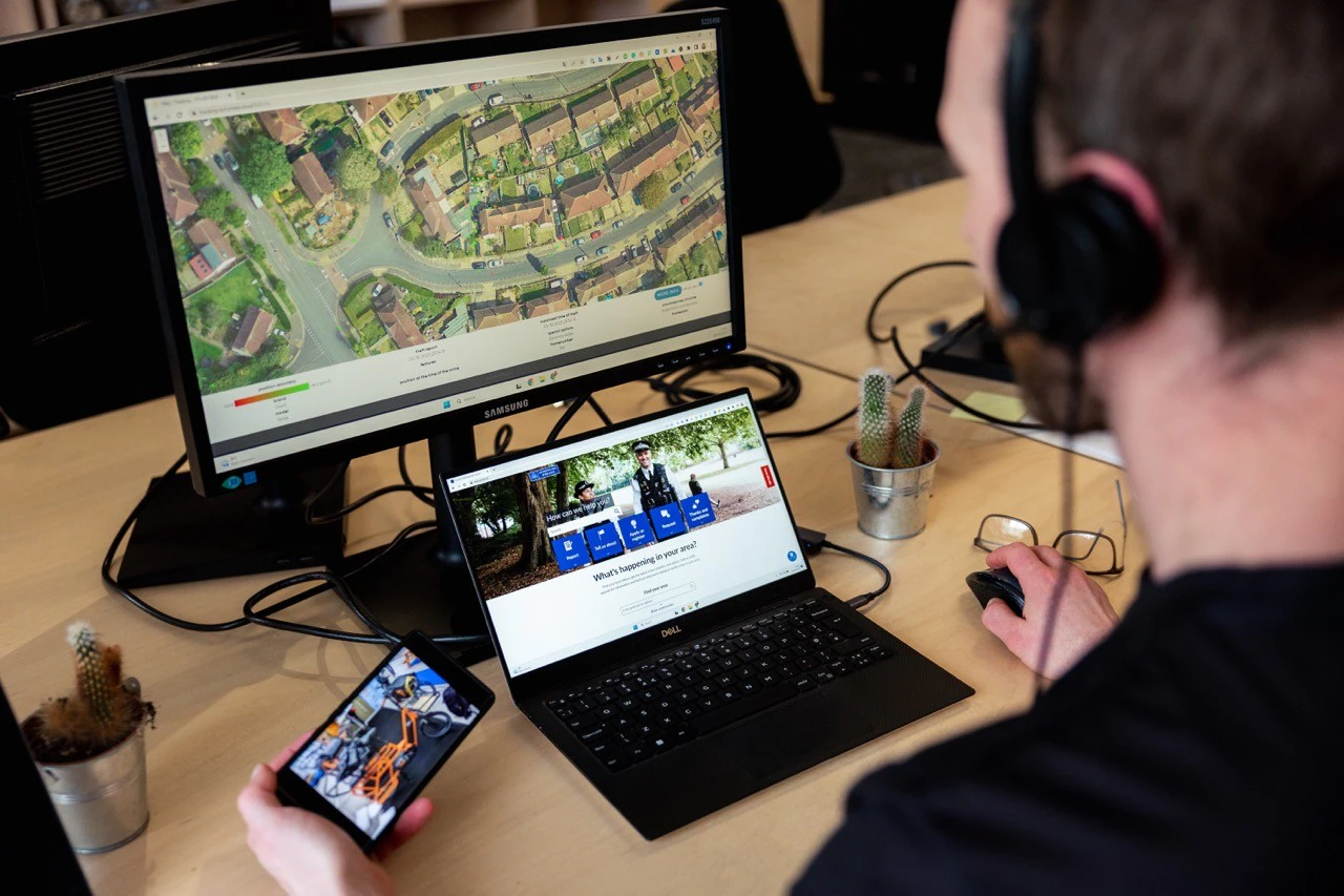 Backpedal team recovering stolen bike