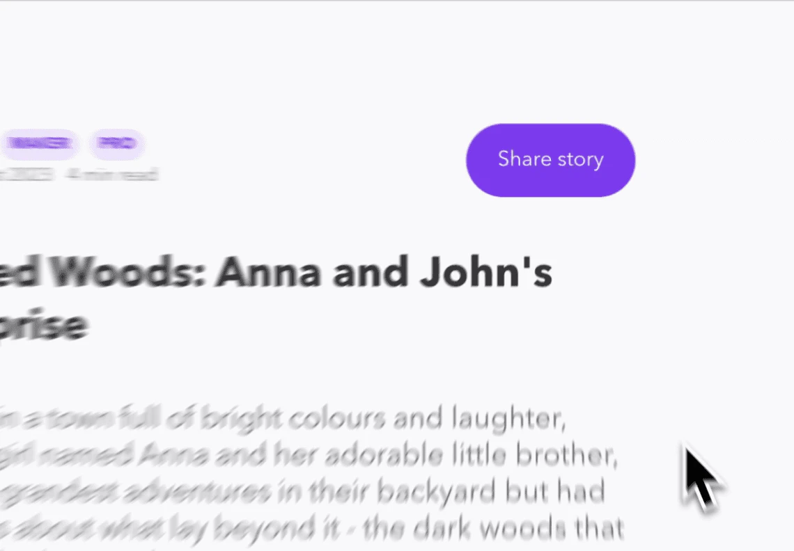 Bedtimestory AI use case example