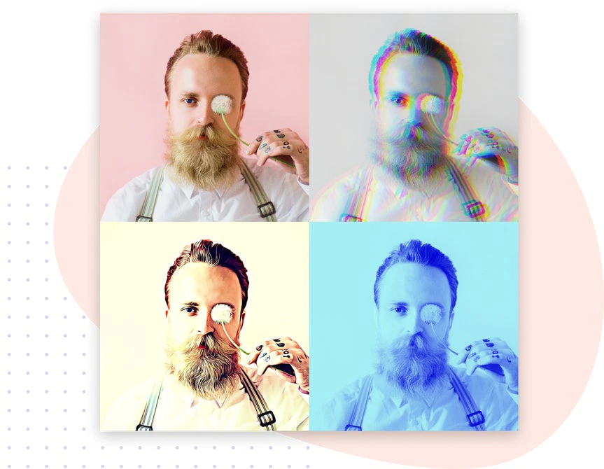 BeFunky photo editing application example