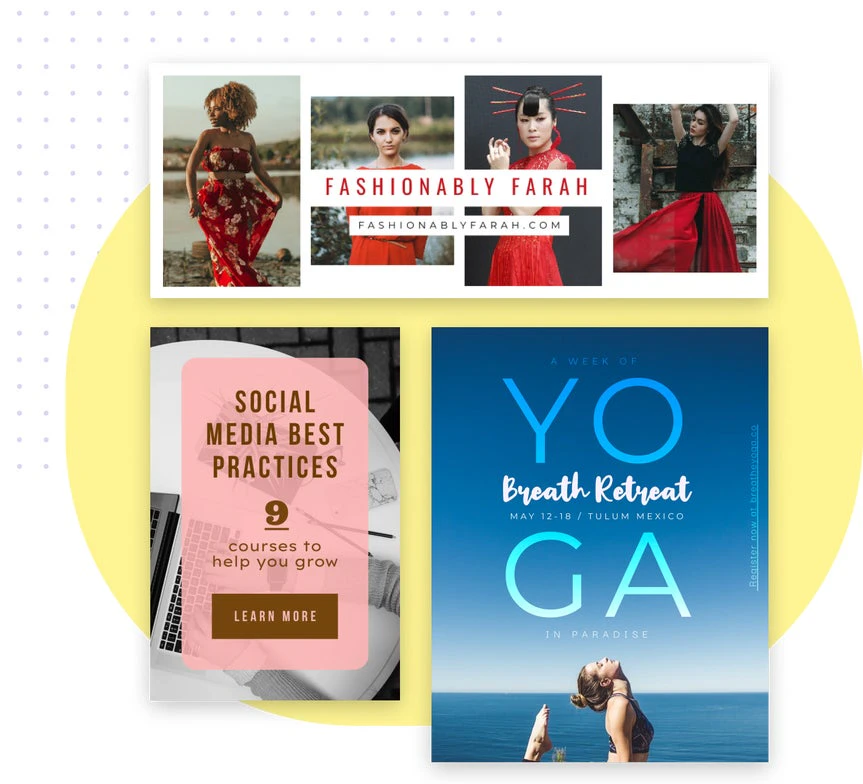 BeFunky Graphic Designer templates usage scenario