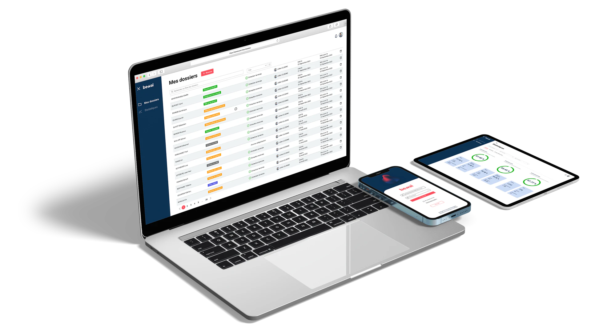 Bewai IDP multi-device usage scenario
