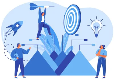 Bithoop user scenario showing team collaboration