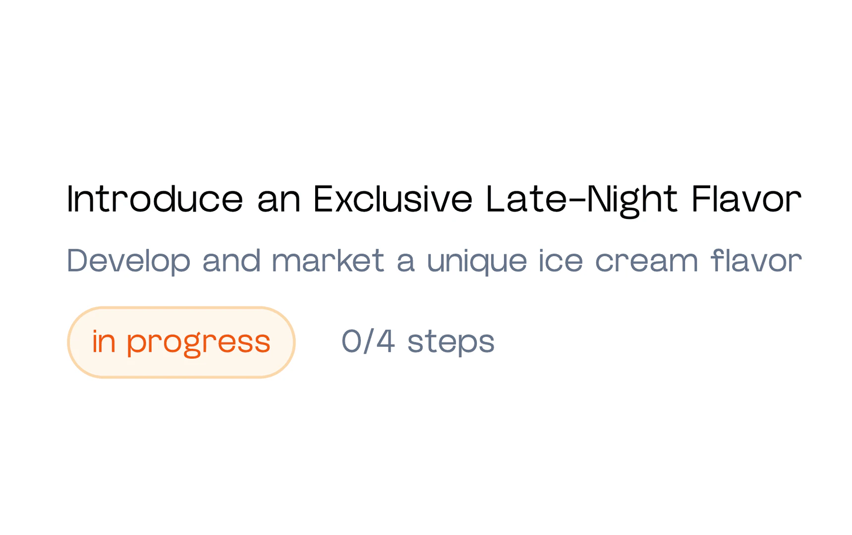 Bizzyai suggesting actionable steps for startups