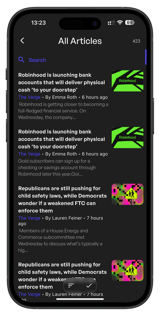 Blaze Feeds AI summarization demonstration