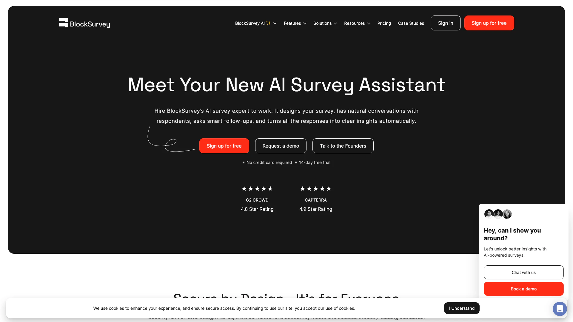 Block Survey screenshot