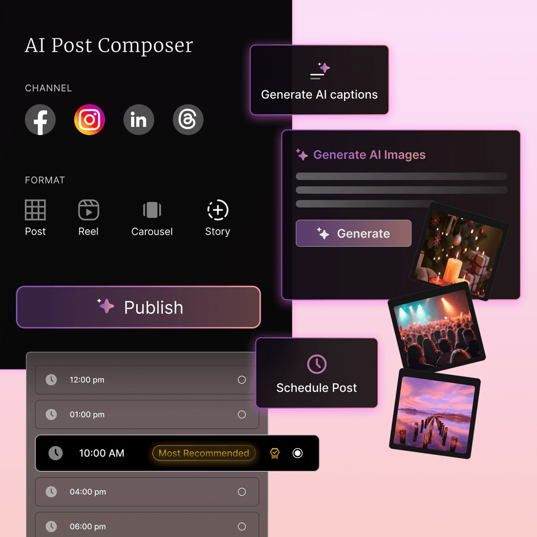 Brandsocialai Post Composer feature demonstration