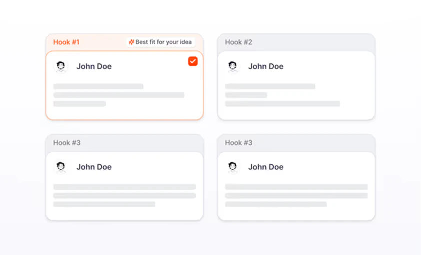 Select your desired hook in Brewbrandai