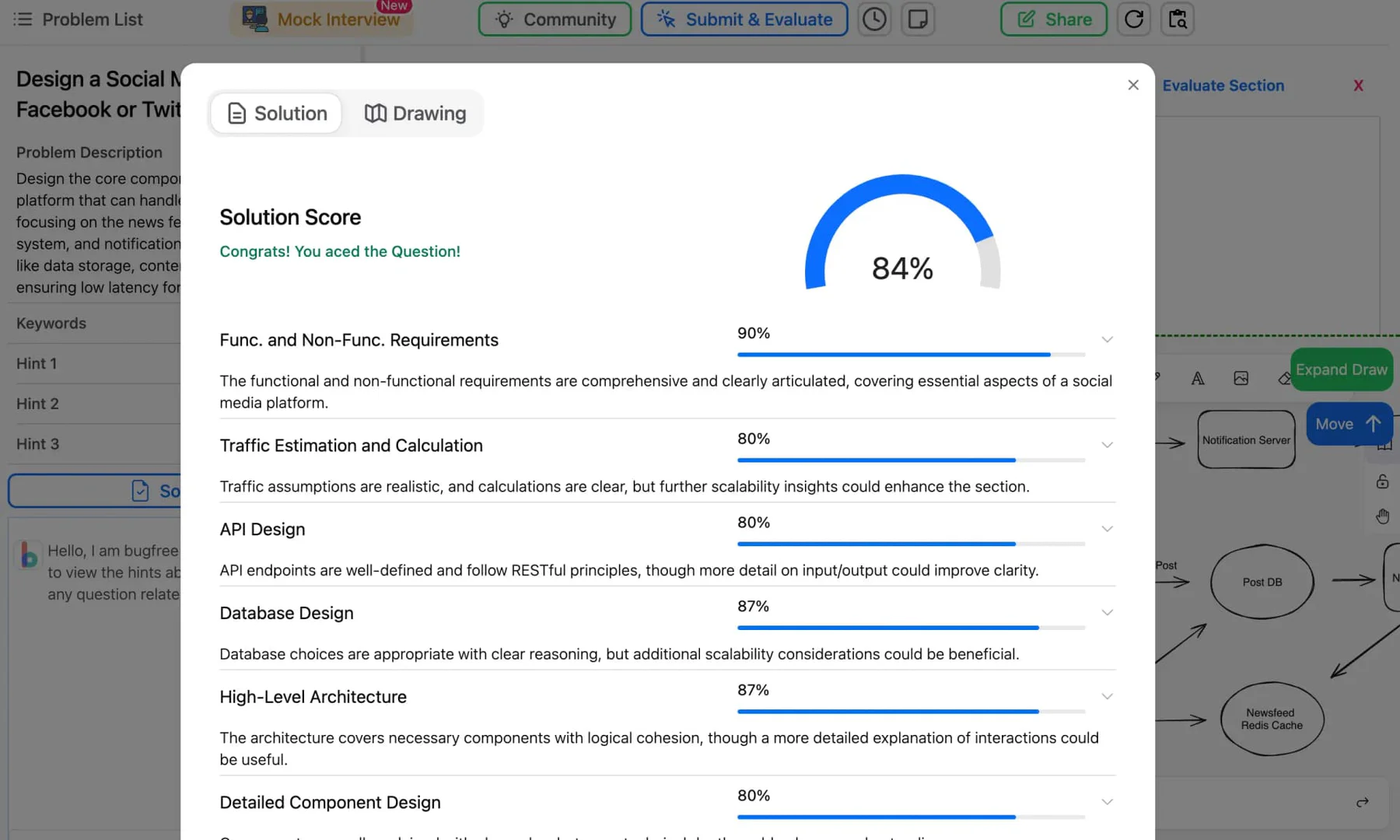 Bugfreeai product interface overview