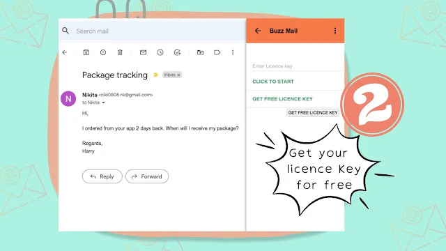 Buzz Mail user scenario image