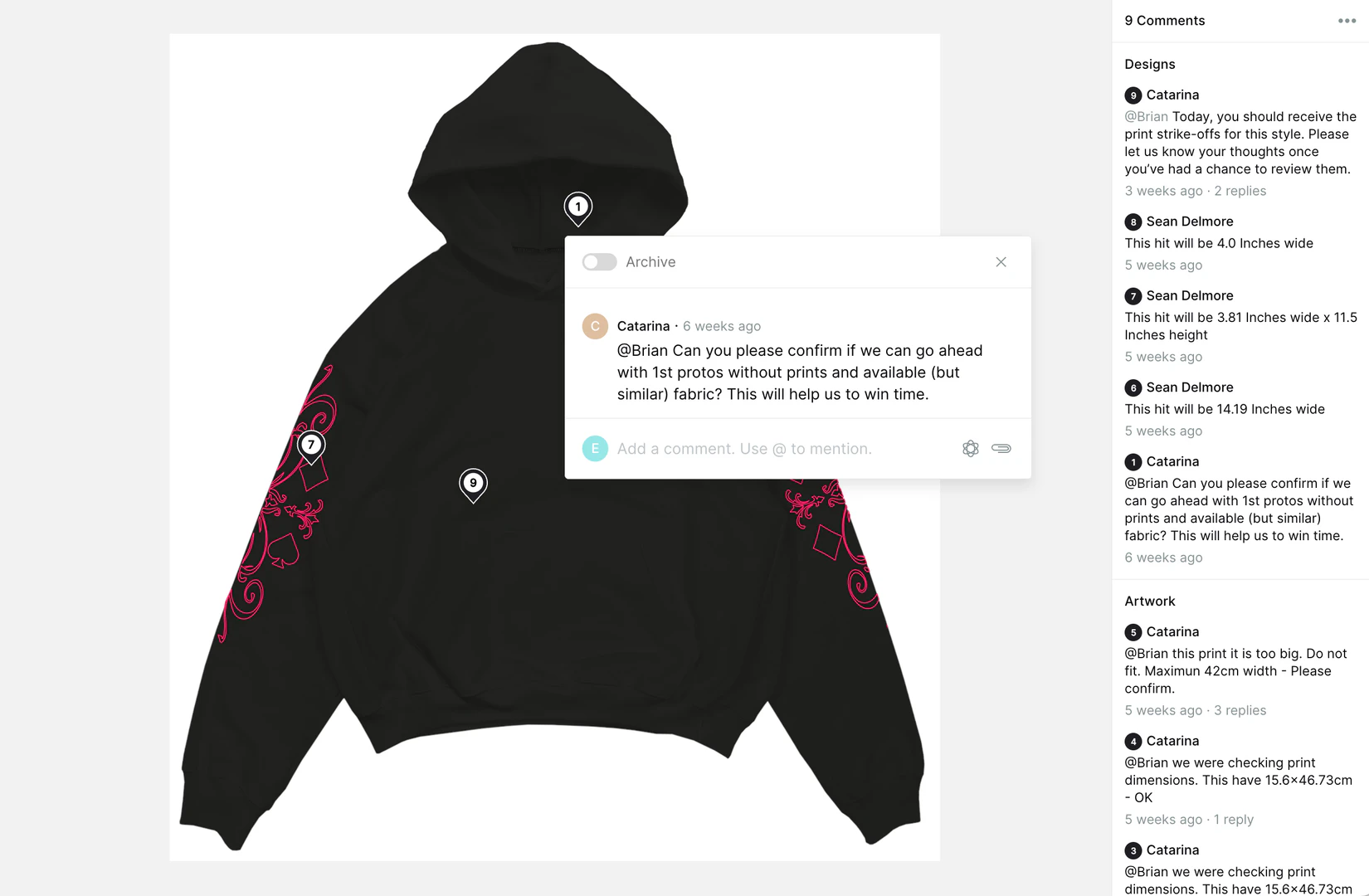 Mercer user scenario image for fashion designers
