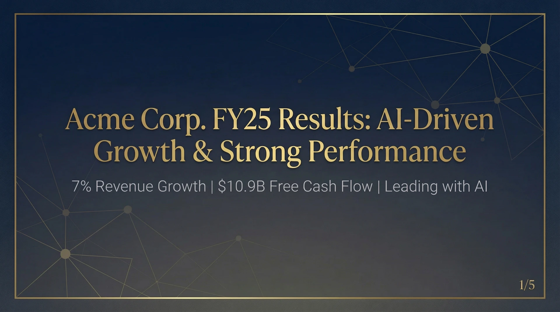 Canvoraai feature demonstration - presentation slide