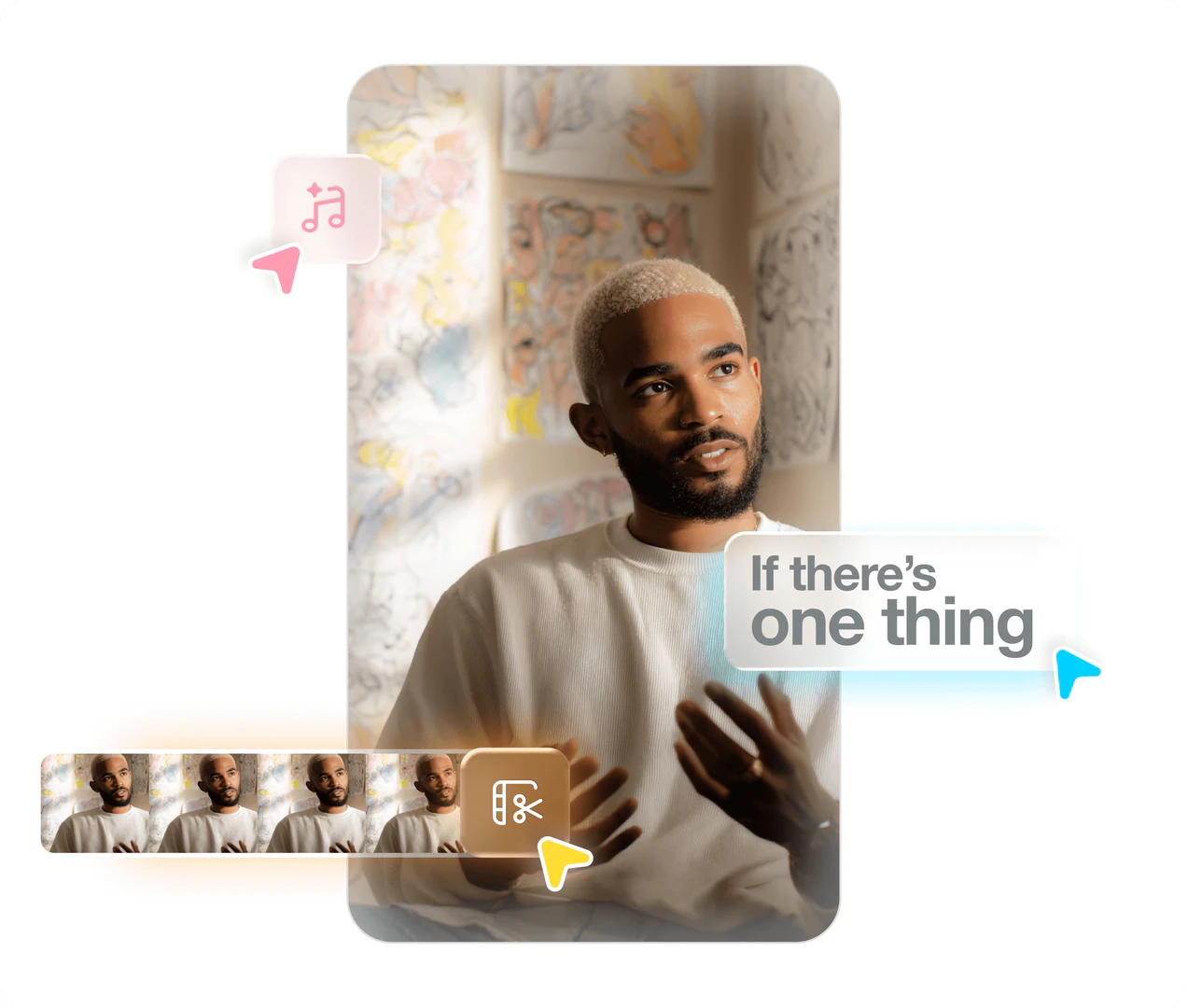 Captions product overview and interface