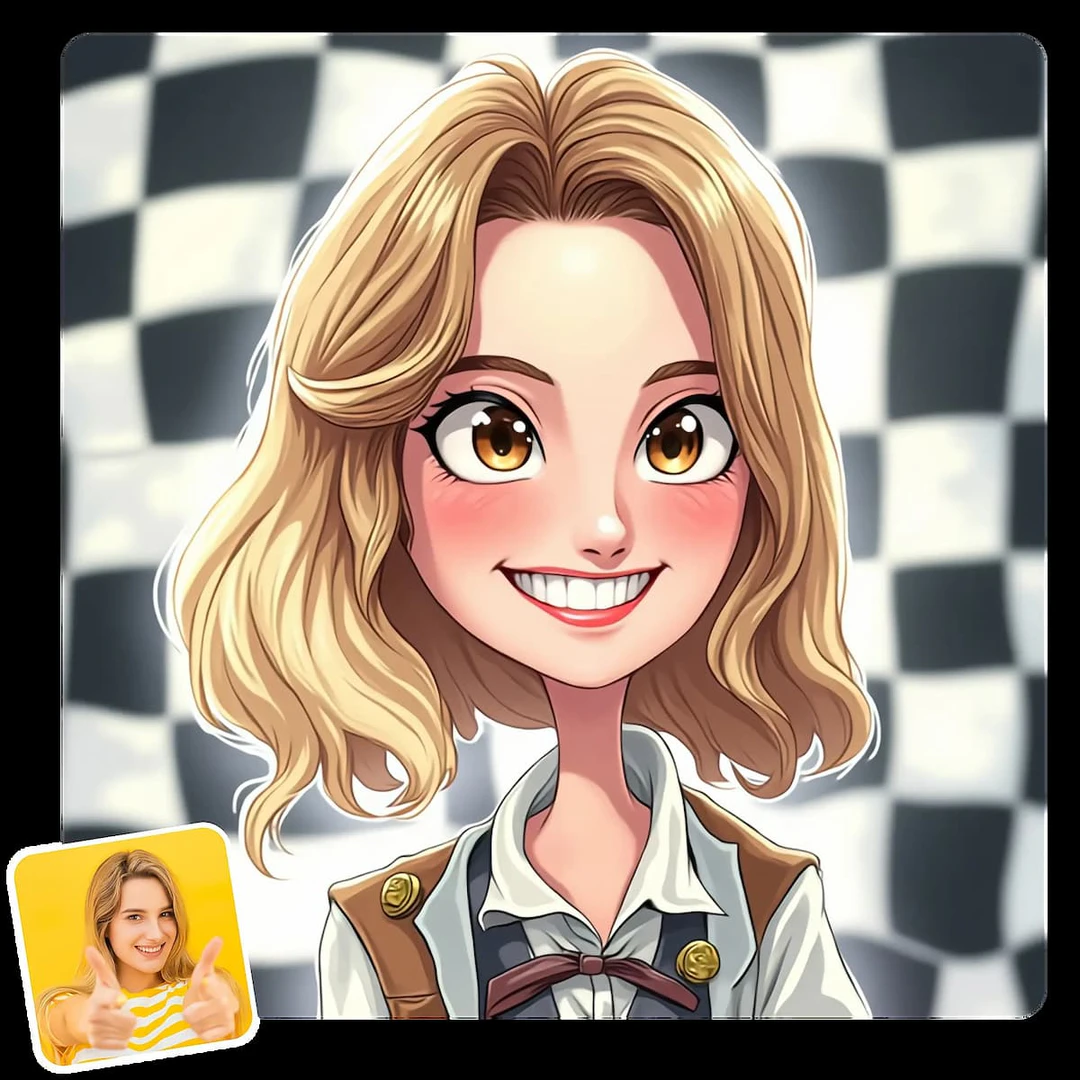 Showing Caricaturer Io's features