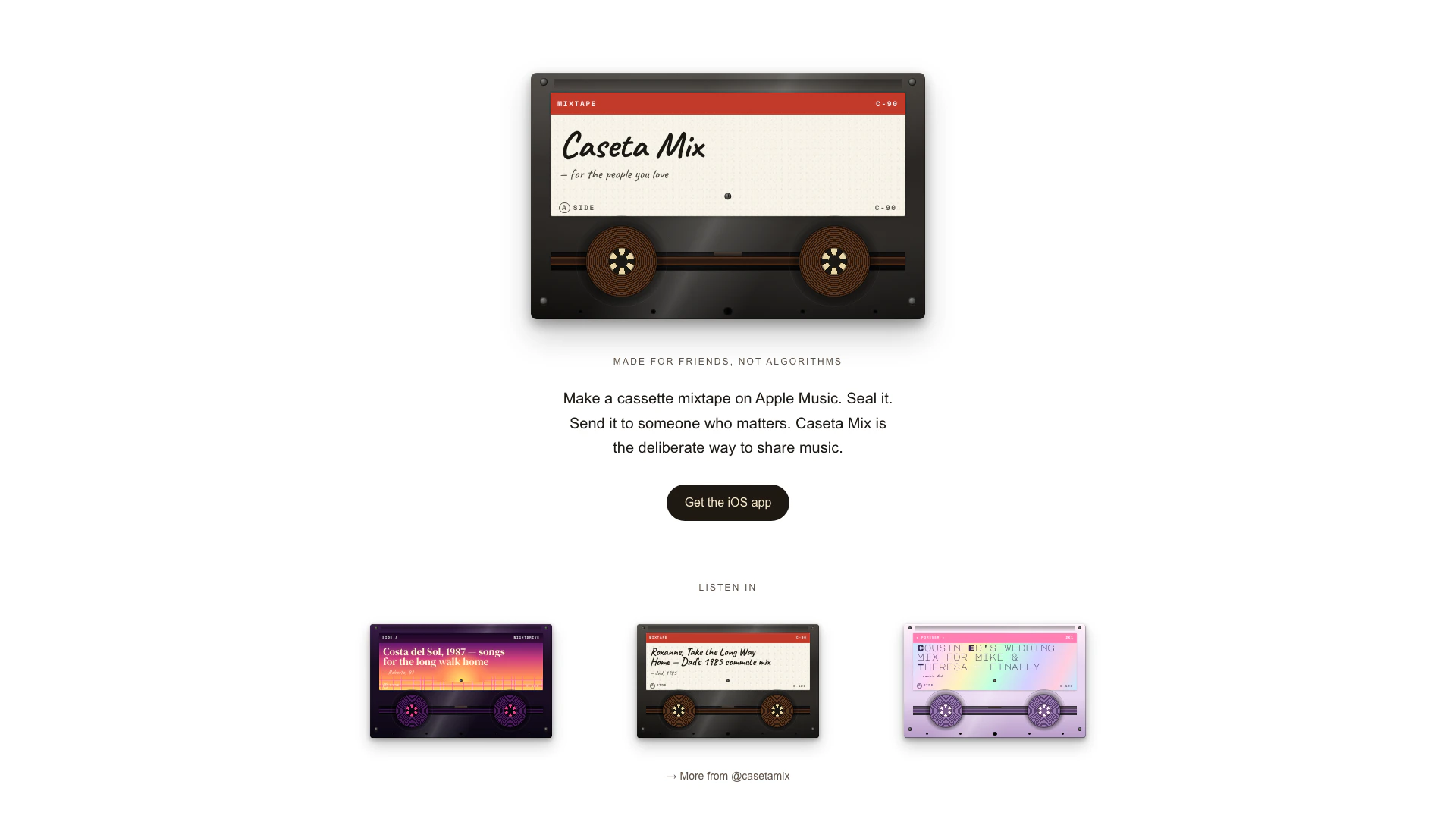 Casetamix screenshot