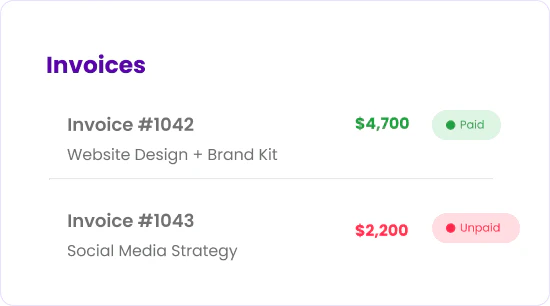 Cashflowyai invoicing feature in use