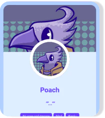 Characterhub showcasing original characters and art