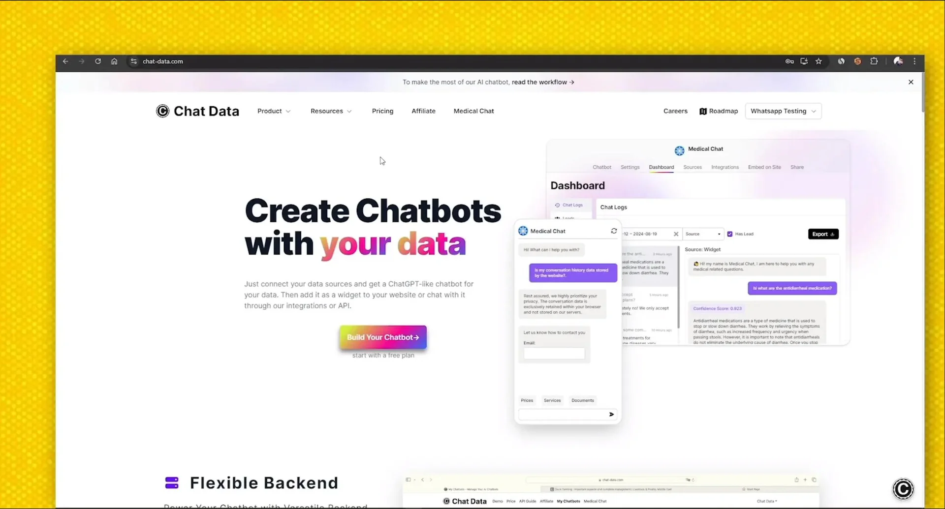 Chat Data product overview and video demo