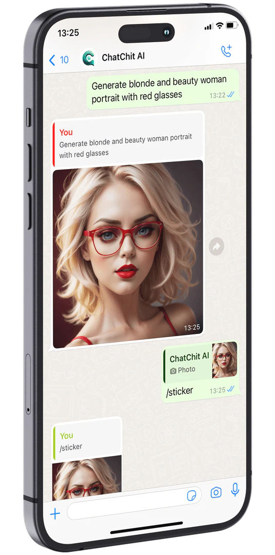 ChatChit AI image generation demonstration
