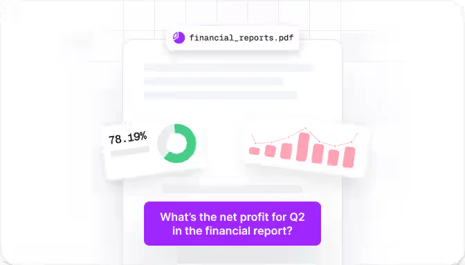 ChatPDF interface for professionals