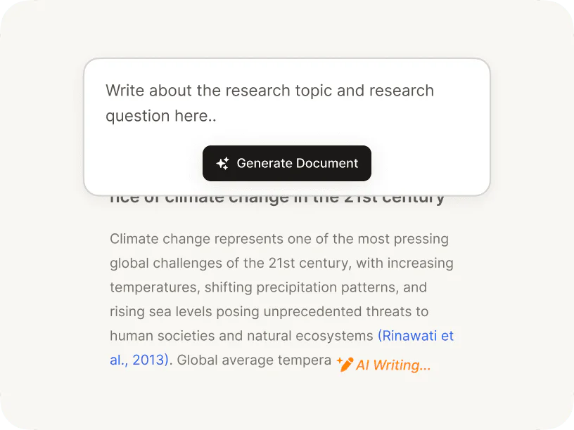 Generate Full Documents feature in Paperguide
