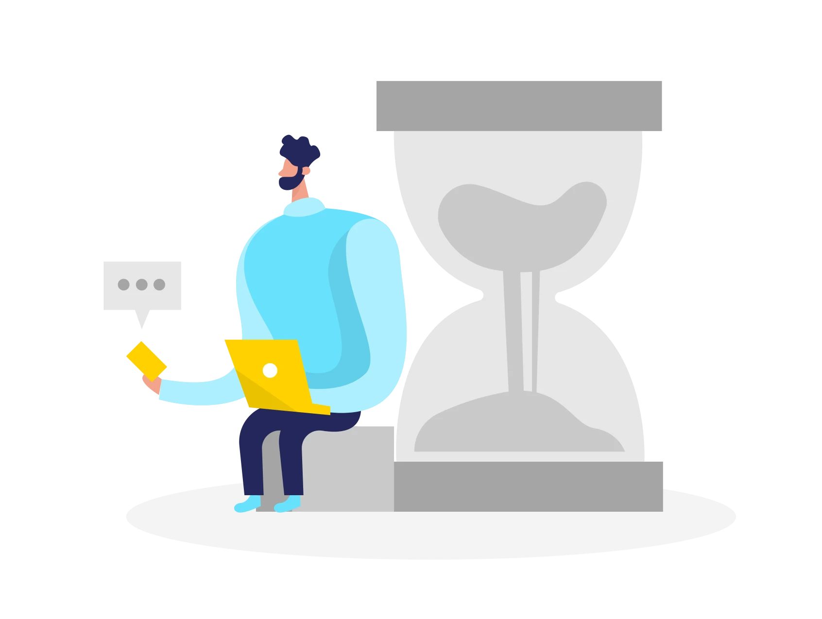 Checkmyidea-IA time-saving feature illustration