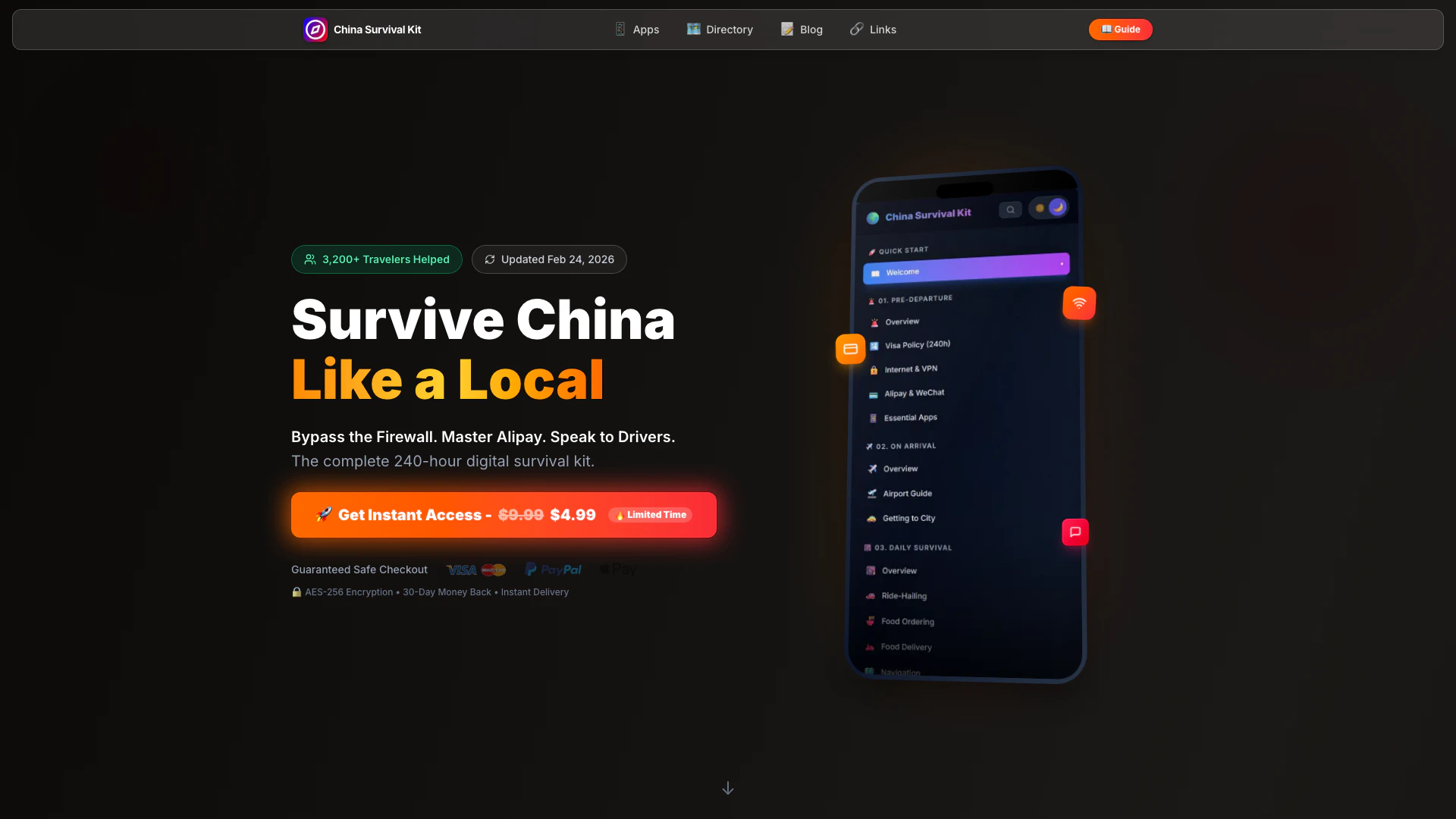 Chinasurvivalkit screenshot