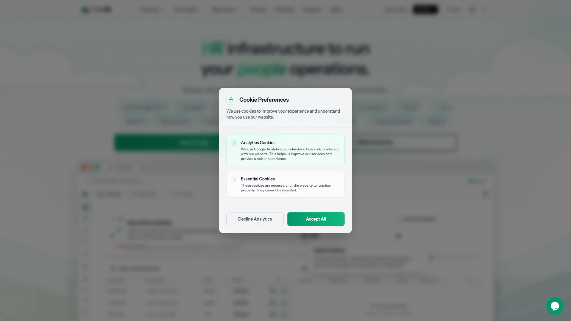 Citohr website screenshot showing Citohr is an AI-powered HRIS designed fo... interface and features