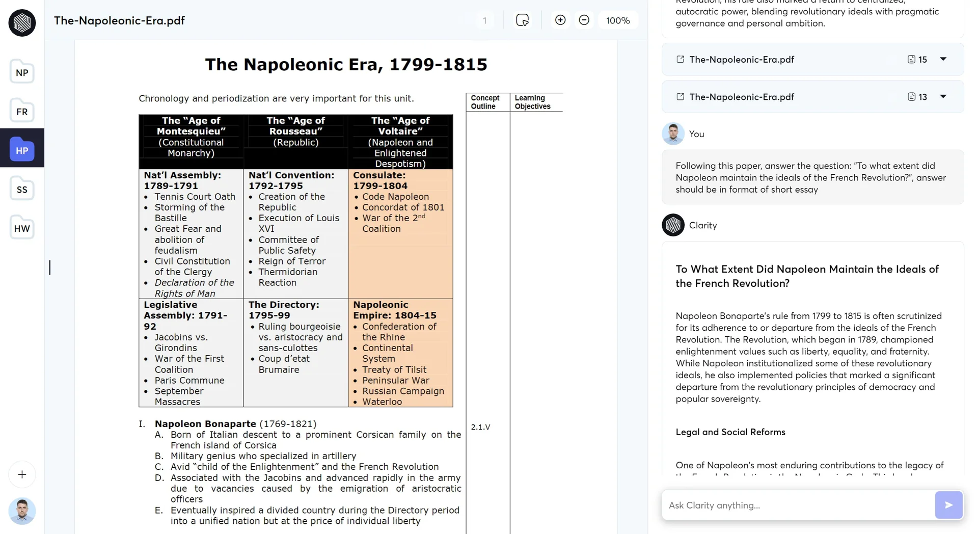 Claritydocsai feature demonstration