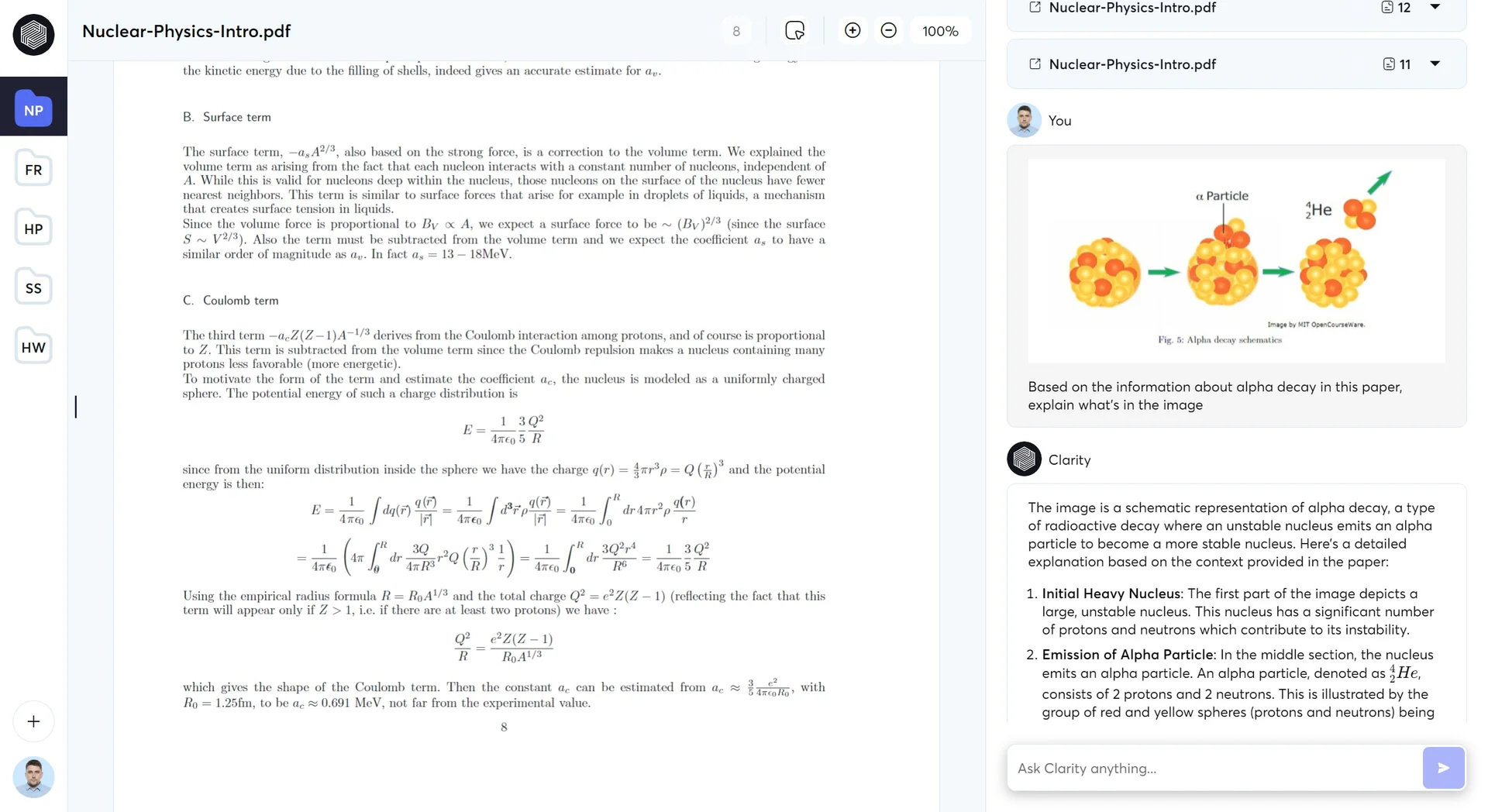Claritydocsai product overview and interface