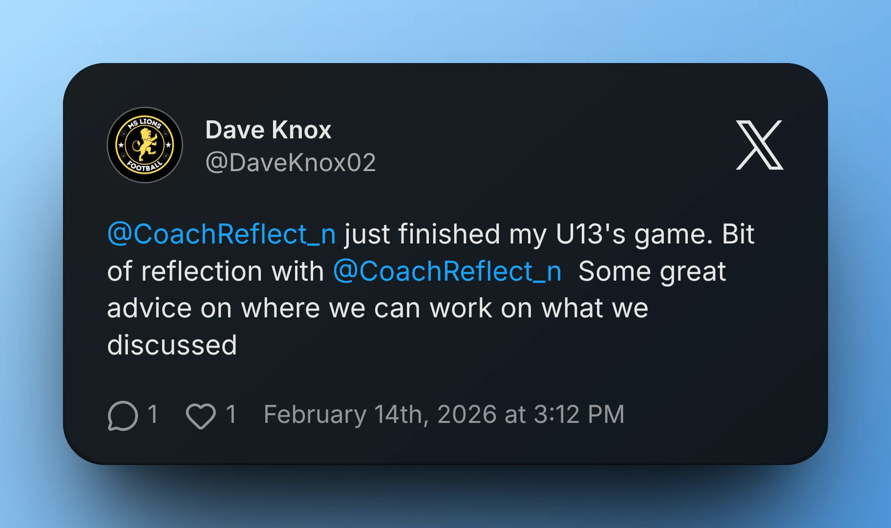 Coachreflection insights on coaching patterns