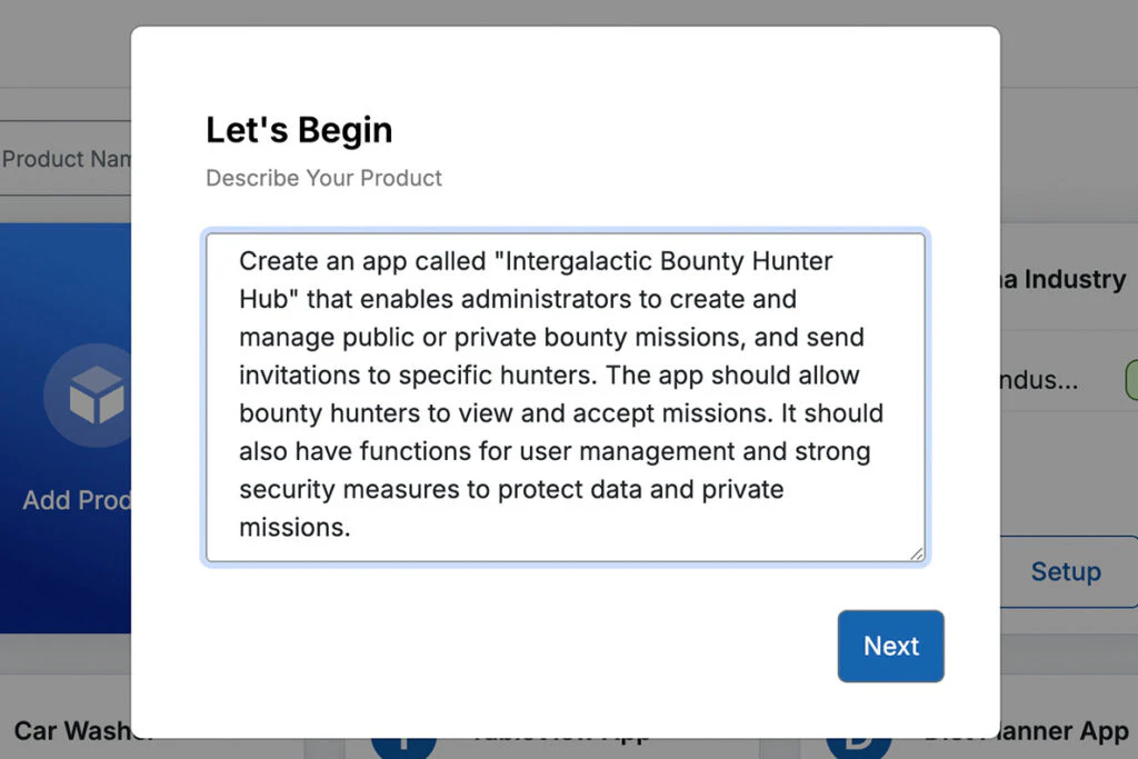 Code Conductor use case example