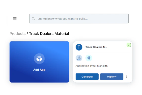 Code Conductor product interface overview