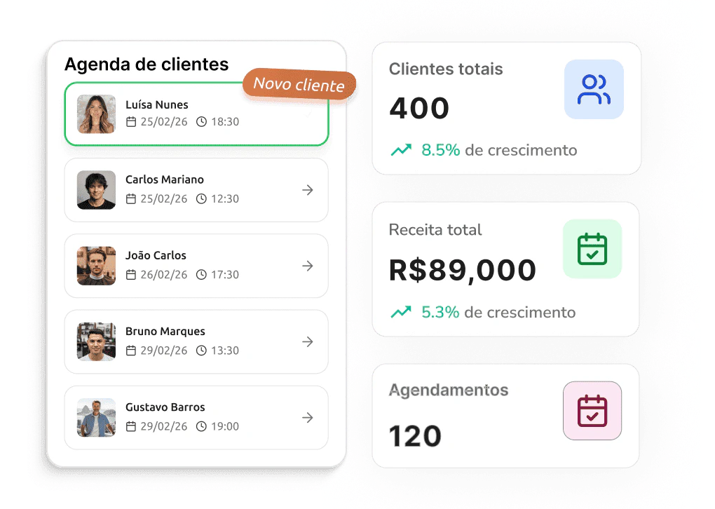 Pandami CRM feature interface