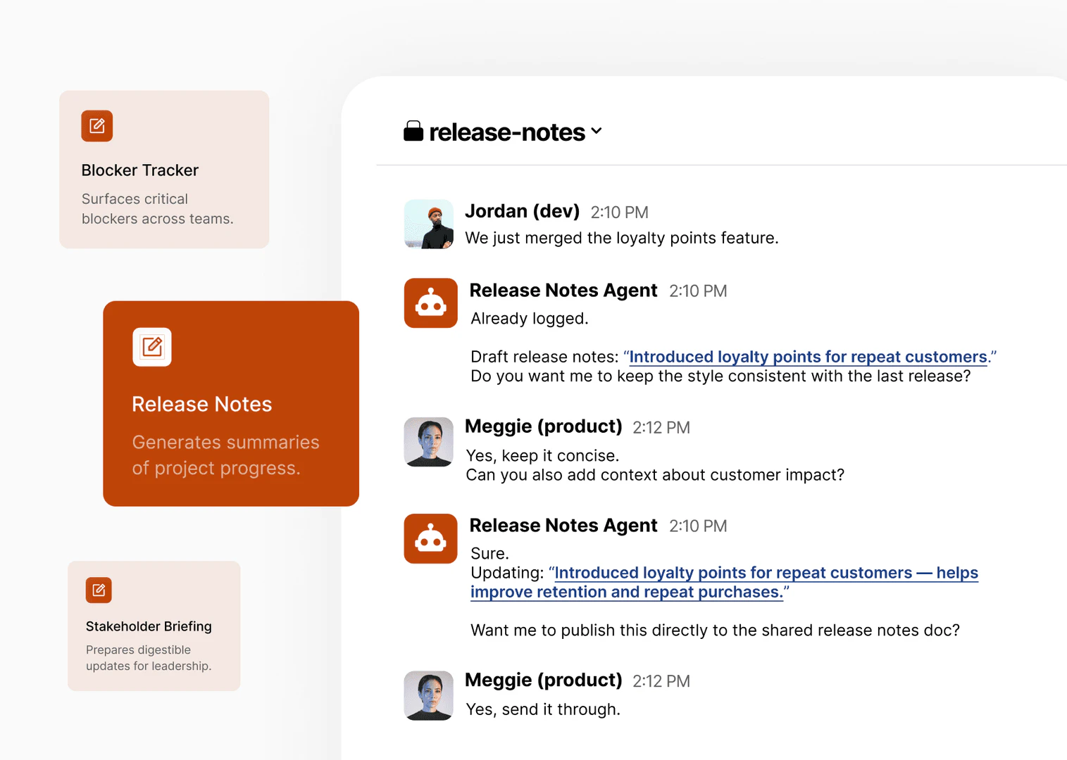 Complete user scenario for product managers