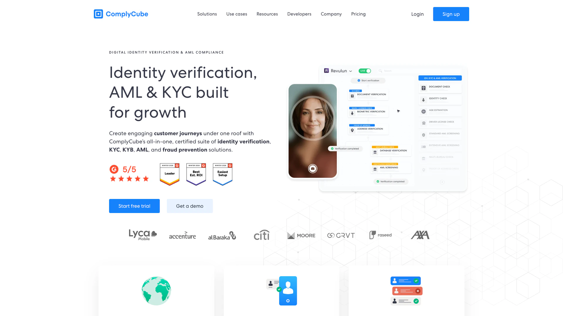 Complycube screenshot